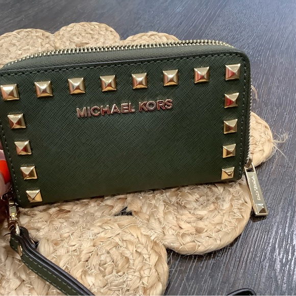 Michael Kors Handbags - Michael Kors studded wristlet